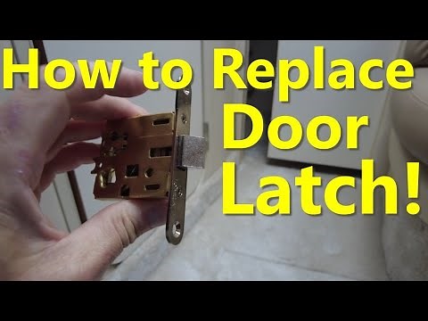 Yacht Cabin Door Door Latch Repairs on our Sea Ray Sundancer