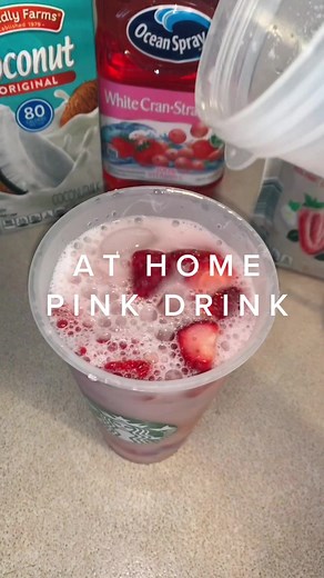 DIY Starbucks Pink Drink Recipe at Home
