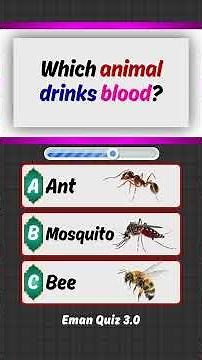 Animals Quiz, Guess the answer, General knowledge quiz