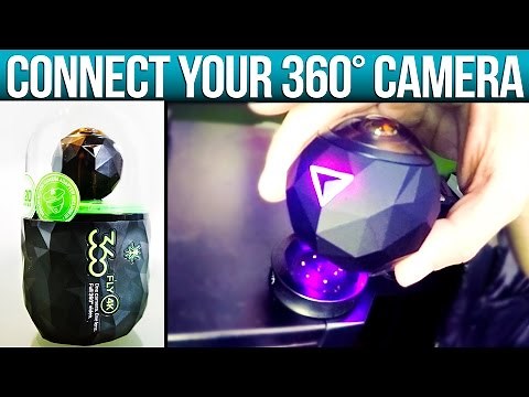360FLY 3K Tutorial: How To Connect 360° Camera To Computer With Magnetic Charger