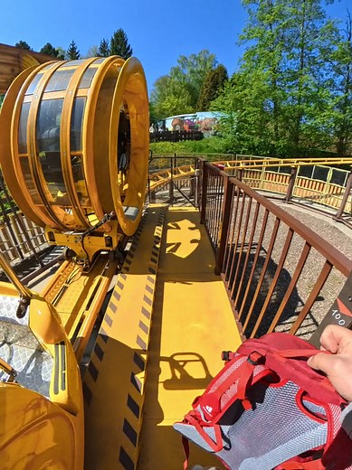 Strohnado Onride Rasti-Land 🎢🇩🇪 @Kirmeszauber #rollercoaster #adrenaline #themepark #freizeitpark #ride