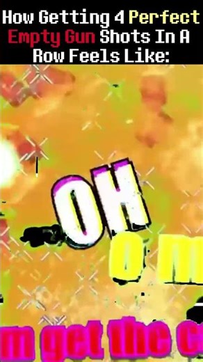 How Getting 4 Perfect Empty Gun Shots In A Row Feels Like: #mlg #undertale #greatmemereset