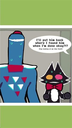 Battat Questions Spamton - Deltarune Comic Dub #undertalememe #deltarunememes