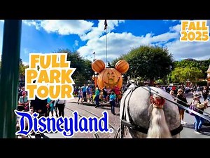 Disneyland Full Park Walkthrough | Winnie the Pooh, Alice Ride POVs & Halloween Characters!