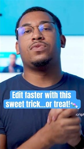 Editing Faster Starts With This Folder Trick I Descript #shorts #descript #aivideo