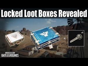 PUBG introducing locked Loot Boxes!?