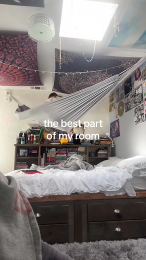 Cozy Room Hammock Setup