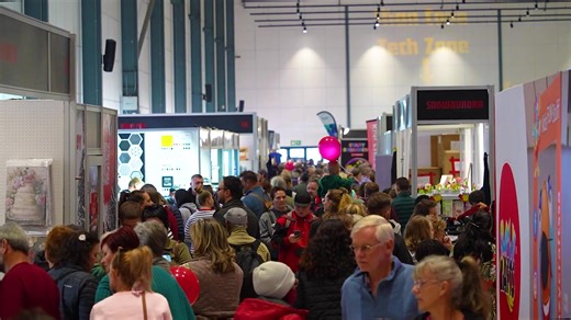 A glimpse into what's behind the door of Hobby-X 2026: The Great Escape is underway. Colours, Crafts, Creativity and more... Next year we invite you to escape with us into another chapter of inspiration and imagination ! | Hobby-X