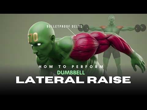 How To Do Dumbbell Lateral Raises CORRECTLY (Build Wider Shoulders)