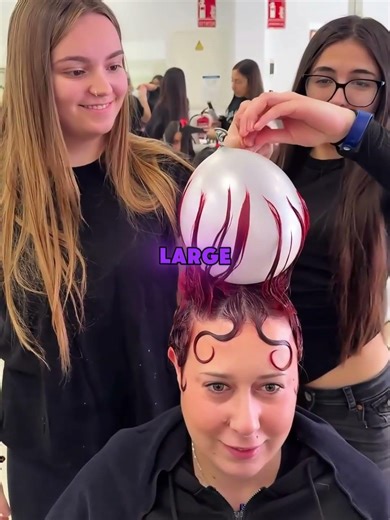This might be the craziest hair method ever 😯