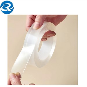 [Hot Item] Double Sided Adhesive Super Clear Washable Reusable No Residue Nano Tape