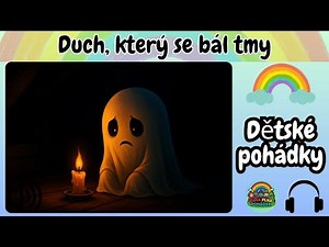 👻 Duch Blýskáček, který se bál tmy 🌈🎒 | Pohádka z Duhy plné pohádek