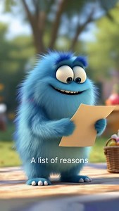 5.6K views · 8.6K reactions | ✨Guess what? I made a list of reasons why I love you… Reason #1: You’re wonderfully YOU! ♥️ One-of-a-kind, full of shine—and that’s the best thing ever.  #art #animation #AIart #Generativeart #Generativeai #animacion #3danimation #blender #blender3d #3drendering #animationart #animationmeme | Mini Studio | Facebook