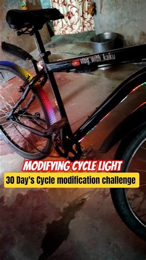 MODIFYING CYCLE LIGHT 🚨 😱 || 30 Day's Cycle modification challenge