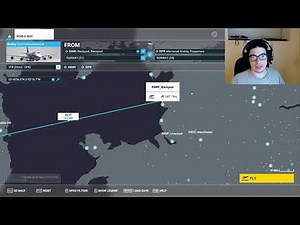 Microsoft Flight Simulator: How to Navigate and Select Flight Plan (World Map Live)