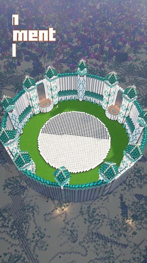 Ocean Monument Part 1 | Tutorial | Timelapse build | #teamminecraftbuild #minecraft #timelapse #cinematics #tutorial #build #foryou #tuto #fyp #ocean #monument #satisfing #fy #fypage