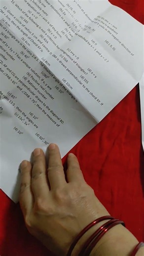 Class9 Maths Annual Examination Question Paper (2025-26) #shortsfeed #class9maths#exam