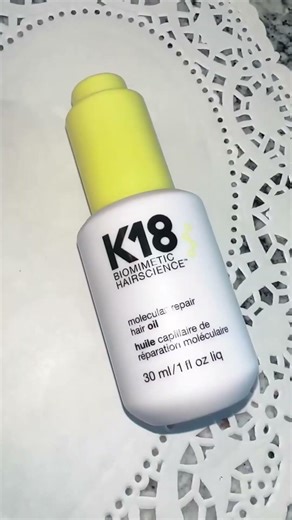 K18 Hair Oil Use on dry or wet hair | K18