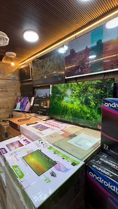Smart L.E.D TV wholesale 0309-9216000 Faisal baba Shop no 17-18 A8 A1 sohail electric palace Dubai hotel Sohrab market regal chowk Saddar Karachi LCD ifmx gaming led tv HDR voice control Netflix goggle Bluetooth tech Wi-Fi trending viral videos electronic market grow 4k #Fyp #karachikimarket #ledtv #android #xyzabc #foryoupage #viralvideo #smartledtv #karachikimarket | Domestic Karachi