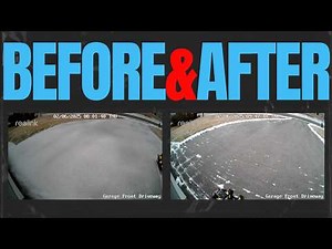 UNEDITED: Yarbo Autonomous Robot Snow Plowing - COMPLETE job