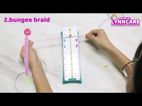 Lynncare- How to make a Bungee Braid