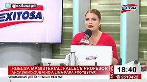 EN VIVO | Exitosa Noticias con Fiorella Cruz | Exitosa Noticias