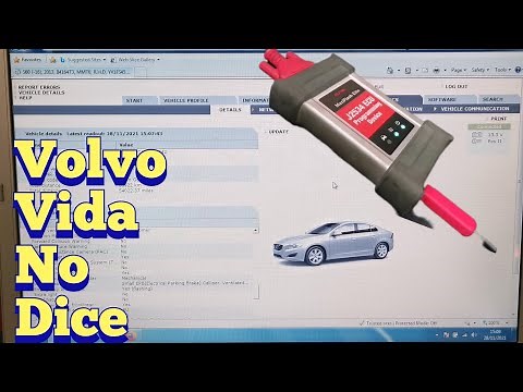Volvo VIDA Software Using Autel J2534