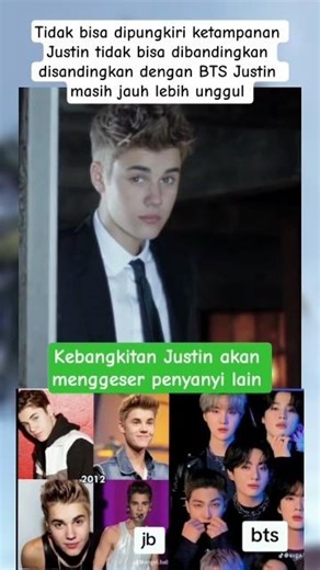ketampanan BTS masih kalah jauh dari Justin #justinbieber #bts #hollywood #viral #fyp #shorts