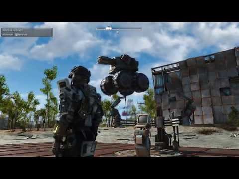 Fallout 4 Mods PC - Metal Slug SDTank RidableBot Combat Gameplay