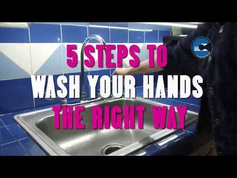 Five Steps to Handwashing to Prevent Illness