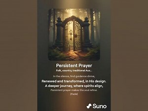 Unlocking the Power of Persistent Prayer Original Christian Song