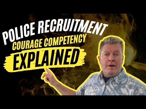 Police Recruitment Courage Competency | Multiple Questions Explained #ukpolice