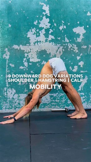 9 Game changing downward dog variations you need to try! ⬆️🧘🏽 Downward dog strengthens, stretches, improves posture, increases circulation, relieves stress, energizes, improves digestion, increases flexibility, reduces back pain, and enhances balance and focus! Try these amazing variations to further your downward dog journey 💯 #downwarddog #yoga #yogapractice #downwardfacingdog #dogsofinstagram #yogainspiration #yogaposes #yogi #yogateacher #yogaeverydamnday #adhomukhasvanasana #yogapose #yo