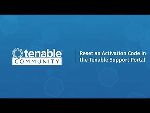 Reset an Activation Code in the Support Portal