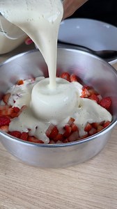 Strawberry pudding! The most delicious thing you'll ever eat in your life! | YumRecipes