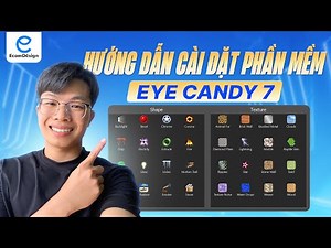 Hướng dẫn cài đặt phần mềm EYE CANDY 7 cho Photoshop