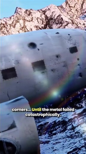 Why Are Airplane Windows Round? #aviation #shorts