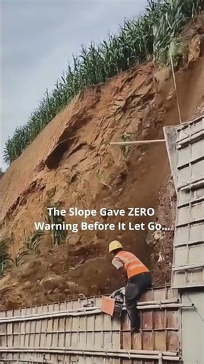 The Moment a Slope Turns Into a Landslide Without Warning