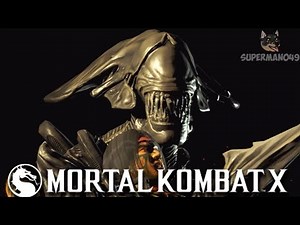 Brutality Hunting With Acidic Alien! - Mortal Kombat X: "Alien" Gameplay