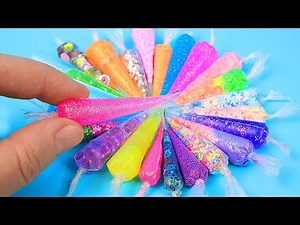 Making Slime with Miniature Piping Bags!