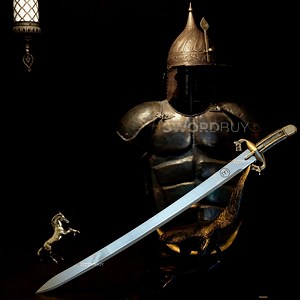 Handmade Osman Ghazi Sword, Carbon Steel, Free Scabbard - Etsy