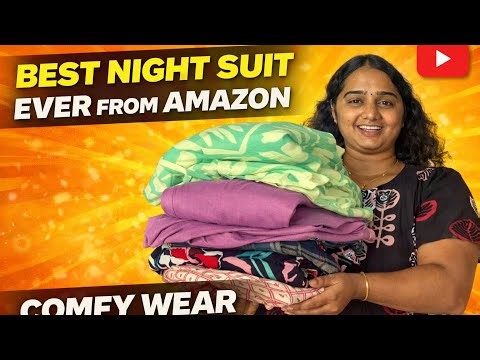 Best Night Suit Ever from Amazon 😍 | Super Comfy & Affordable🔥