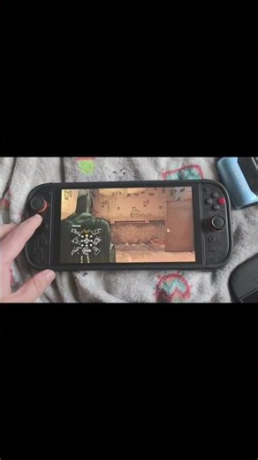 Custom Switch 2 - clear black shell Xbox Elite D-pad black accent rings 8000mAh battery #switch2