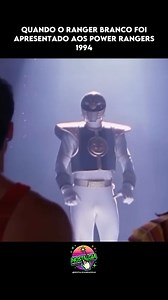 13K views · 5.4K reactions | ⚡️ Quando o Ranger Branco surgiu e...