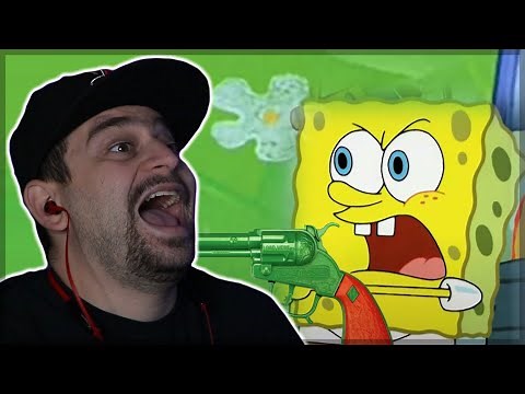 SPONGEBOB GOES BERSERK! - YTP - Spingebill Destroys His Own Party and Gets Arrested REACTION!