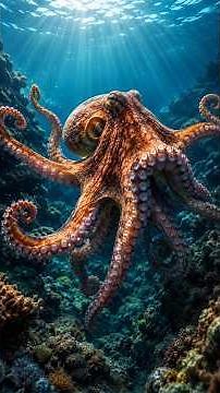 Why Does An Octopus Need 3 Hearts? 🌊 #deepsea #animals #education