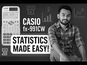 Casio fx-991CW: Easy Statistics Calculations | Mean, Mode, Variance & More