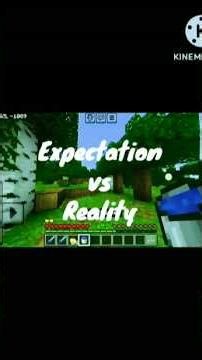 what is reality vs expectation