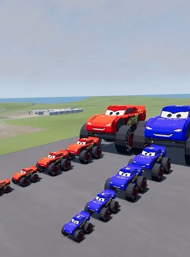 45K views · 691 reactions | Big and Small Cars vs Train 2025 #81 #BeamNG.drive | Hyunsoo | Facebook