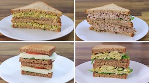5 Healthy Sandwich Recipes - High In Protein